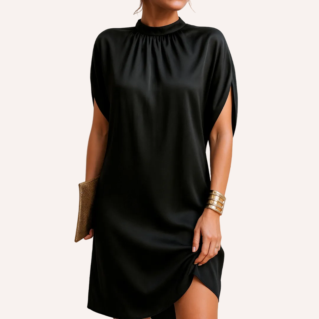 Vestido alpo negro piano