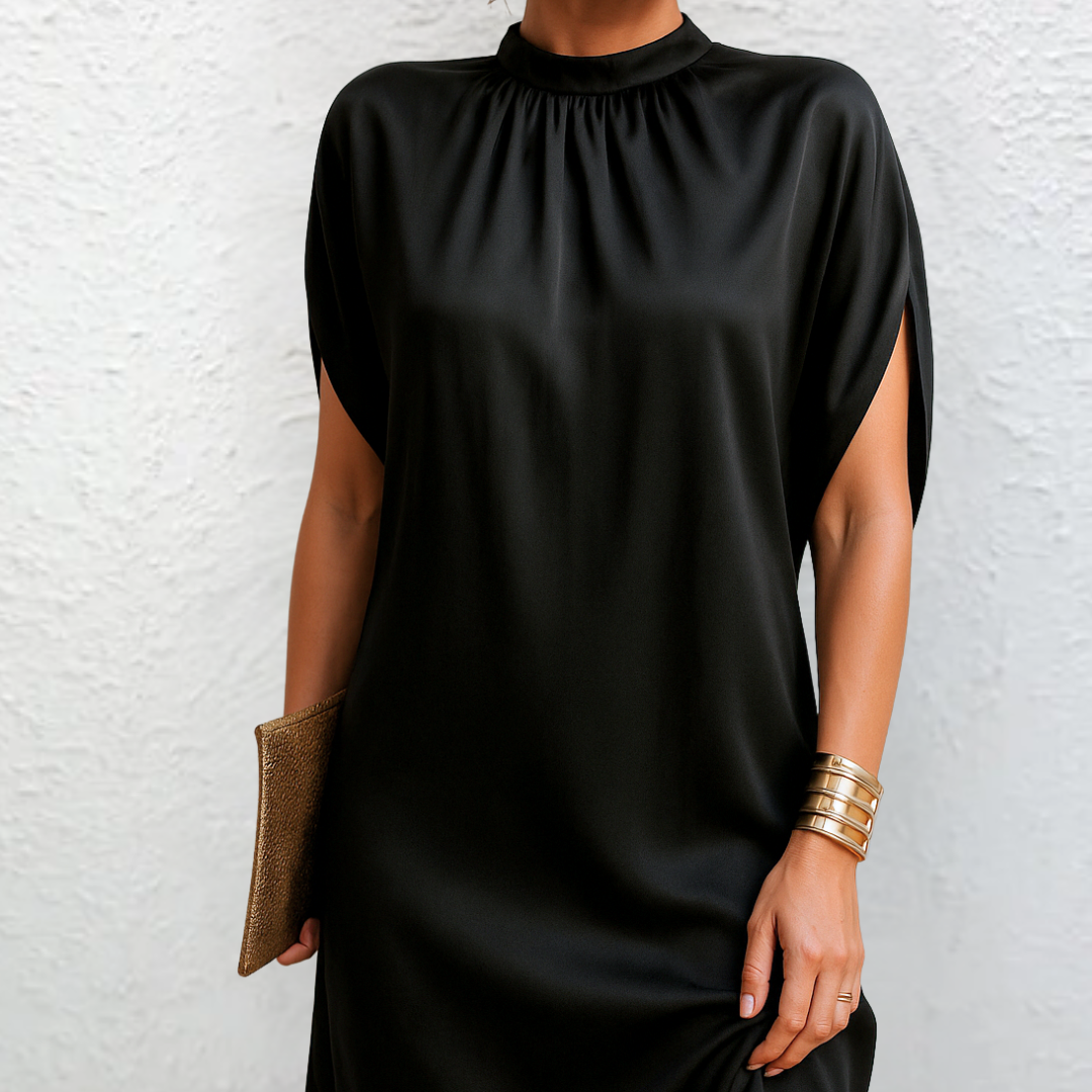 Vestido alpo negro piano